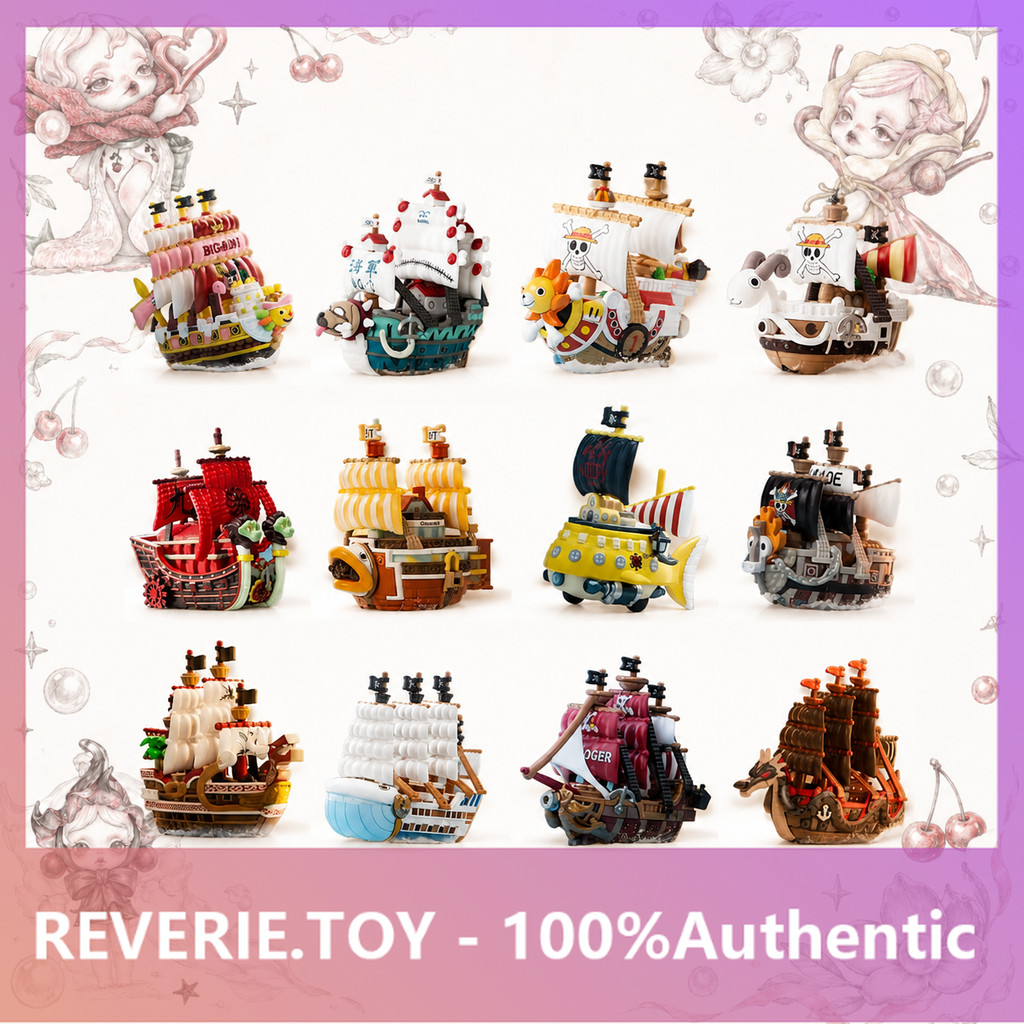 P POPMART One Piece · Great Path Series Mystery Box ของขวัญเล่นฟิกเกอร์อินเทรนด์