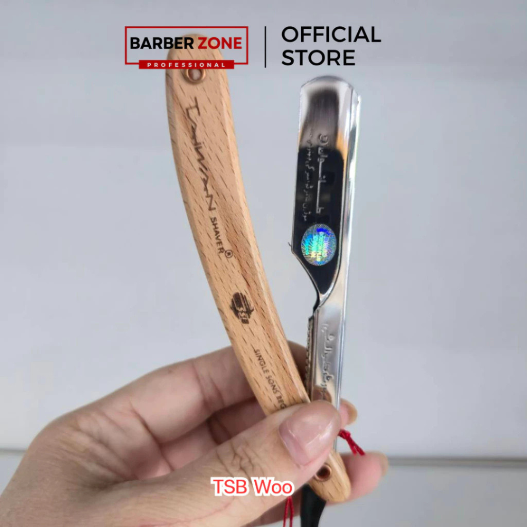 Taiwan Shaver Green Box Push Type HP ด้ามมีดโกน ใส่ใบมีดแบบสไลด์ นำเข้าจากประเทศอินเดีย