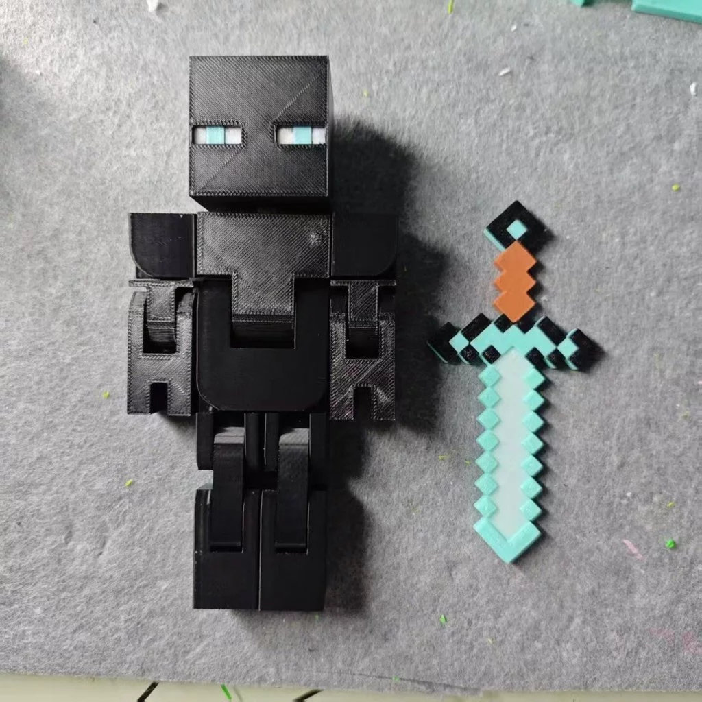 เลโก้ Minecraft ชุดตัวต่อมินิฟิกเกอร์ Steve Diamond Armor thumbnail 8