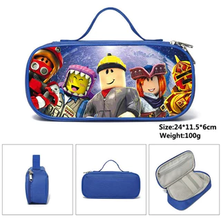 พร้อมส่ง กล่องดินสอ Roblox ใส่ เครื่องเขียน ดินสอ กล่องดินสอการ์ตูน