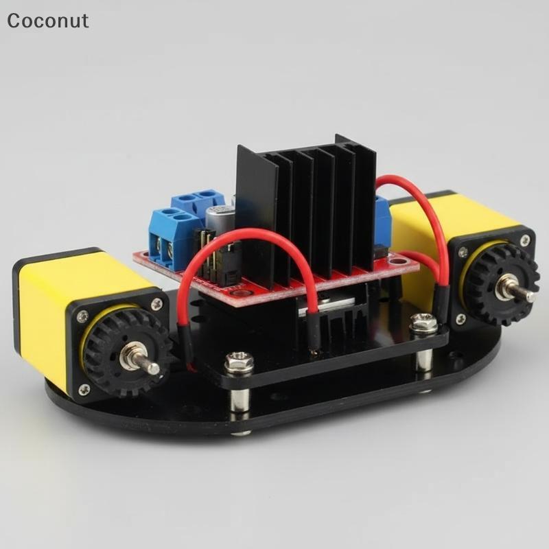 [มะพร้าว] L298N บอร์ดขับมอเตอร์ DC & Stepper Motor Driver Module สําหรับหุ่นยนต์อัจฉริยะรถ MN