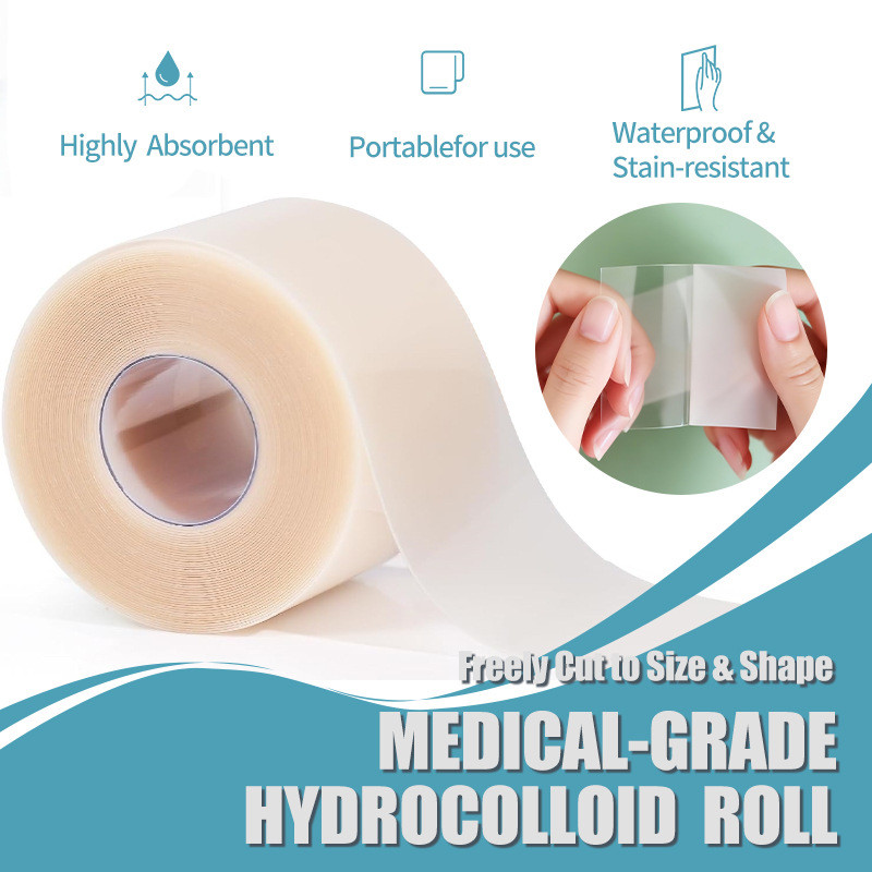 Hydrogel Dressing ผิวเทียมปิดแผล Hydrogel Bandage Liquid Absorption Water Gelfilm Roll