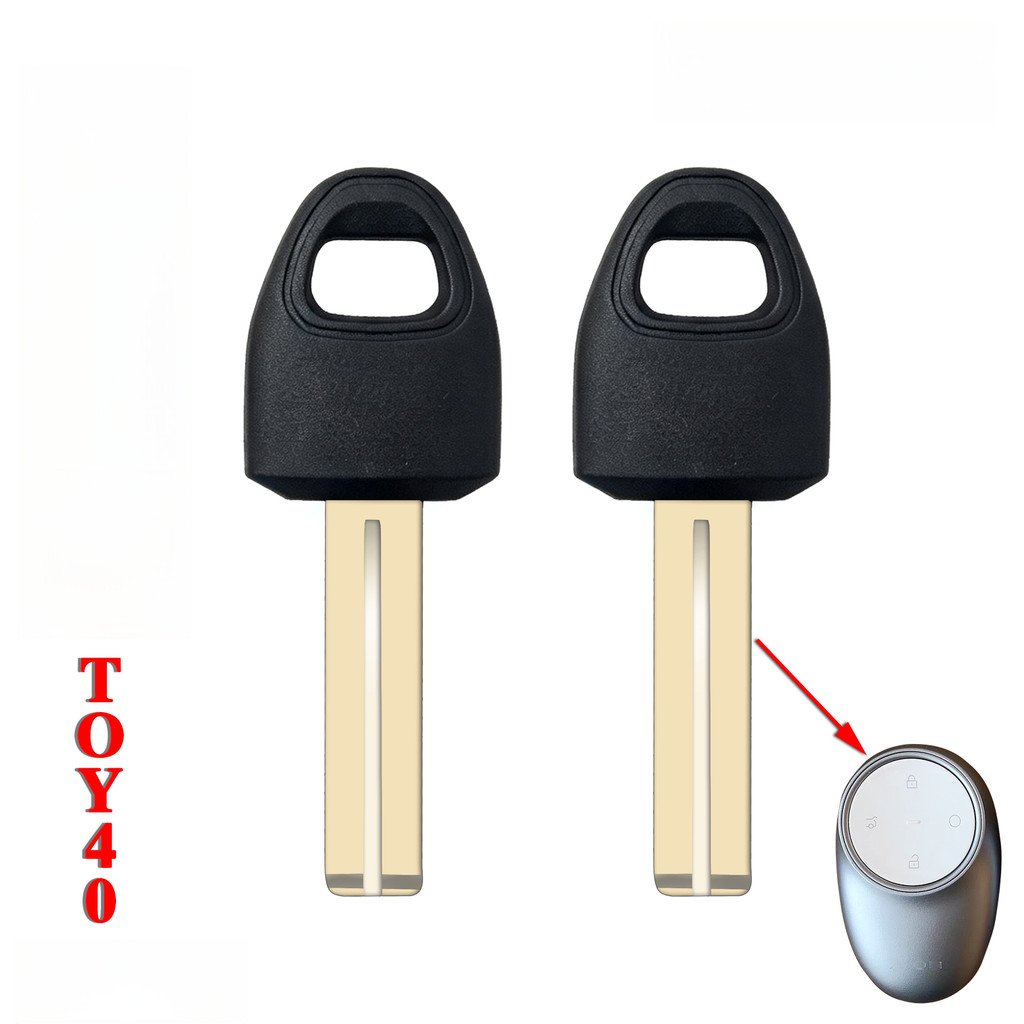 Toy40 สมาร์ทใส่กุญแจเปล่าสําหรับ AION RT UT I60 ใบมีดกุญแจรีโมทฉุกเฉิน [ชิ้นเดียว]