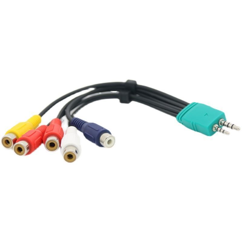 D Series LED TV Accessories AV Video Color Difference Conversion Cable/vhio