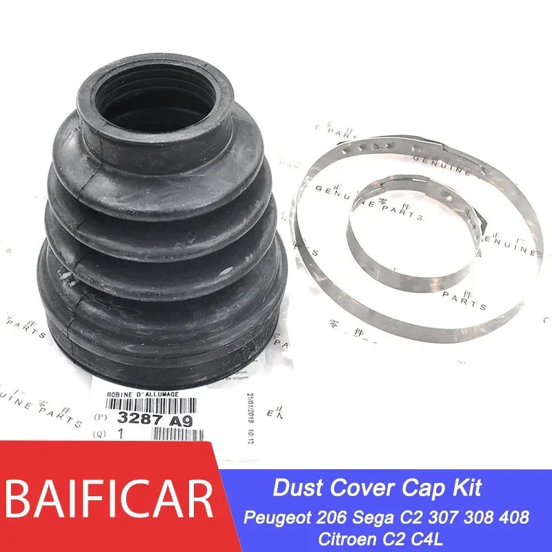 ใหม่ครึ่ง Driveshaft Inter CV Joint ฝุ่นชุดหมวก 3287A9 สําหรับ Peugeot 206 C-Quater 307 308 408 Citr