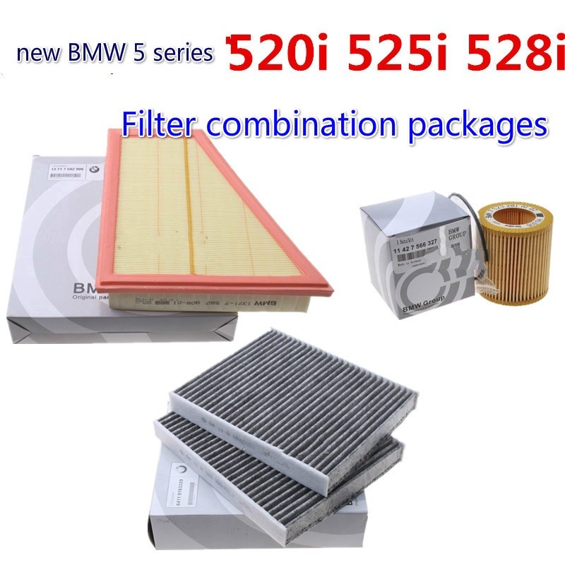 Bmw 5 Series F10F11F01 520i 525I 528i X1 E84 Z4 E89 ส่วนประกอบกรองน้ํามันเครื่องปรับอากาศ