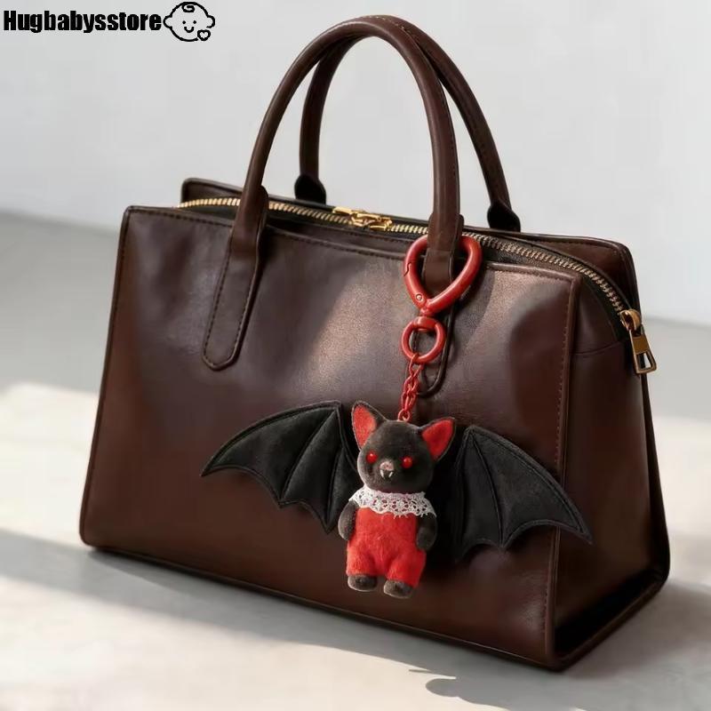 [Hugbabys-t] 1 ชิ้นค้างคาว Plushie แขวนพวงกุญแจสําหรับ Bapa กระเป๋ากระเป๋าถือกุญแจรถตกแต่งของขวัญสําหรับคู่รักผู้ชายและผู้หญิง