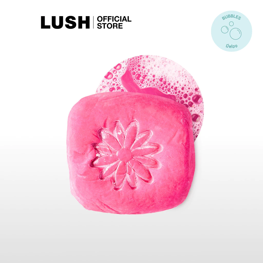LUSH บับเบิ้ลบาร์สำหรับแช่ฟอง CREAMY CANDY 100g