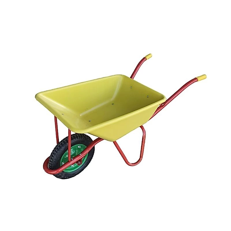 รถเข็นปูน ถังพลาสติก (PVC) ล้อเดียว ยางตัน/ลม (1คำสั่งซื้อต่อ1คัน เท่านั้น)