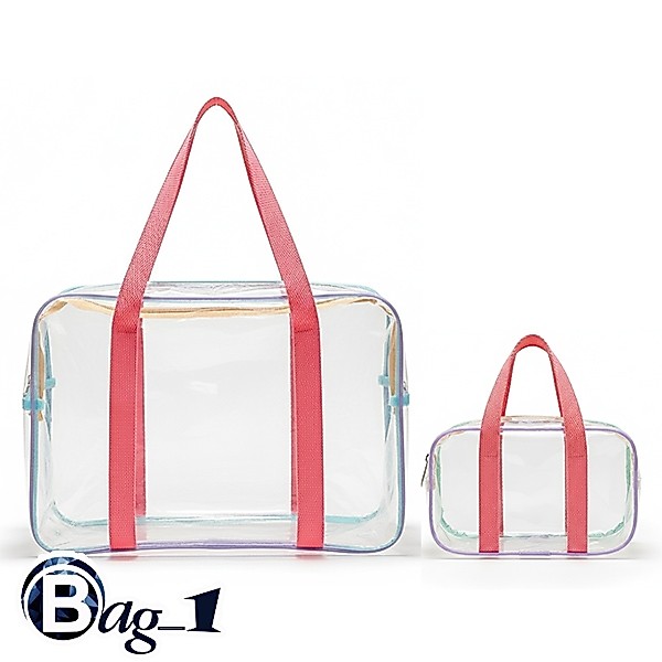 bag_1(BAG2352) กระเป๋าจัดระเบียบPVC มี2ไซต์ M,L กระเป๋าใส่เครื่องสำอาง