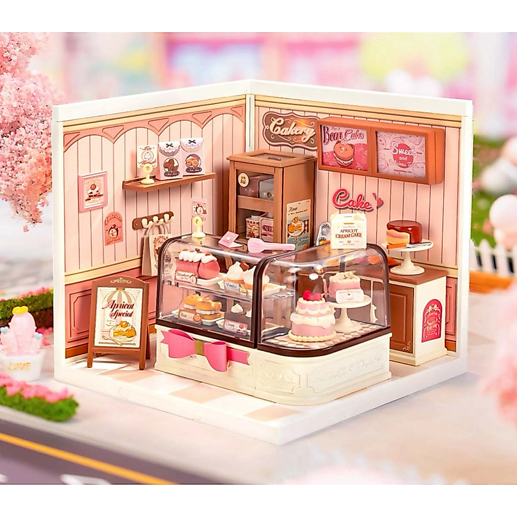 Rolife ร้านเค้ก Tasty Cake Shop DW019B  English version ไม่รวมเซตประตู-หลังคา [พร้อมส่ง]