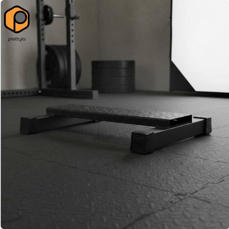 Prettyia Stretching Aid Calf Raise Block กระดานเพิ่มลูกวัวแบบพกพาติดทนนานสําหรับในร่ม