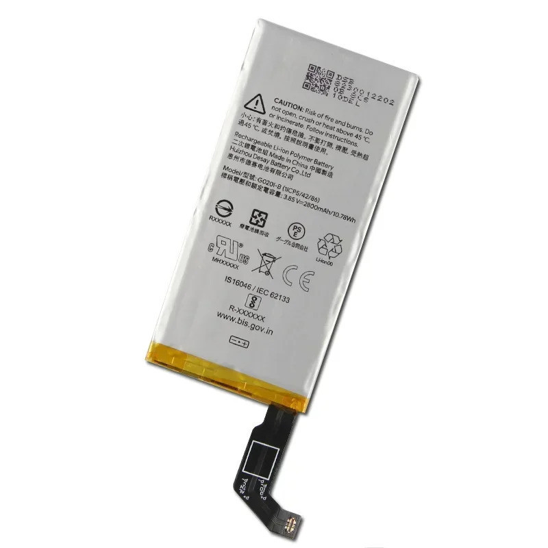 2025 แบตเตอรี่ทดแทนสําหรับ G020I-B แบตเตอรี่โทรศัพท์ 2800mAh