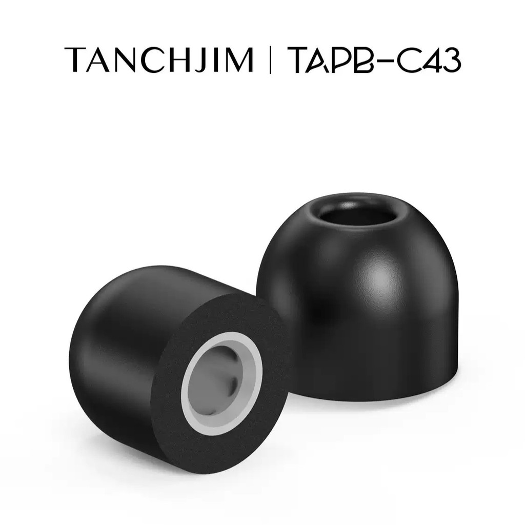 TANCHJIM TAPB-C43 Eartip Memory Sponge Foam Tips ฉนวนกันความร้อนเสียงลึกและลดเสียงรบกวน Ear Tips