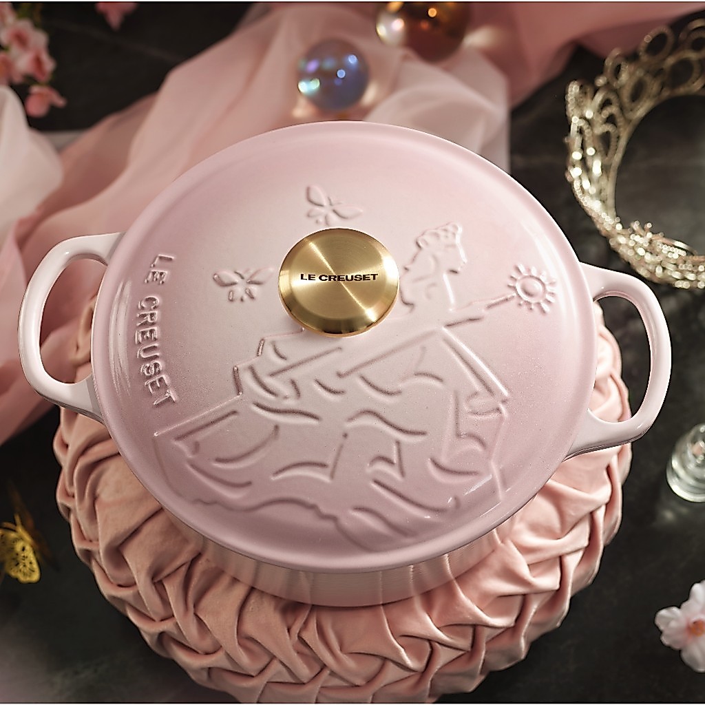 หม้อเหล็กหล่อทรงกลม รุ่นGlinda Relief ขนาด24cm Signature 24cm Round Oven with Glinda Relief