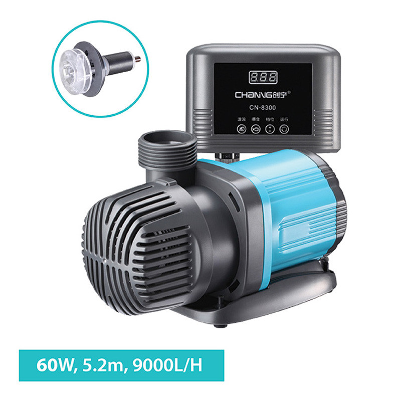 CHANING CN-8300 9000L/H,60W,5.2M,AC ปั๊มน้ํา FREQUENCY ได้