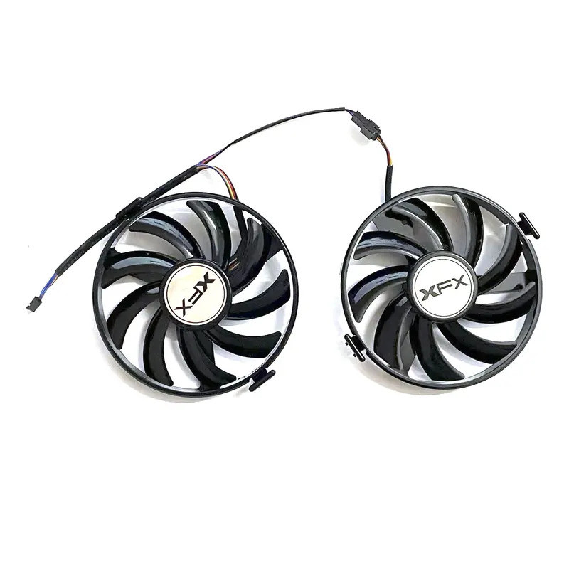 สําหรับ XFX ใหม่ 1LOT FDC10U12S9-C FY09010H12LPB R9 370 GPU พัดลม,สําหรับ XFX R9 380 370 XR7 350 360