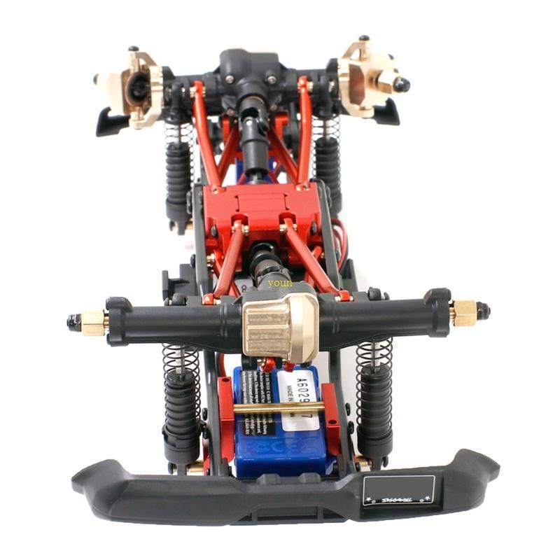 Youn พวงมาลัยบล็อก TRX4M อะไหล่อัพเกรดทองเหลือง Counterweight rc Traxxas1 18 TRX4M