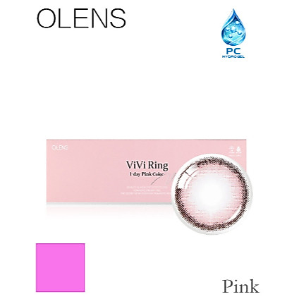 OLENS VIVIRING Pink 1Day 10P คอนแทคเลนส์