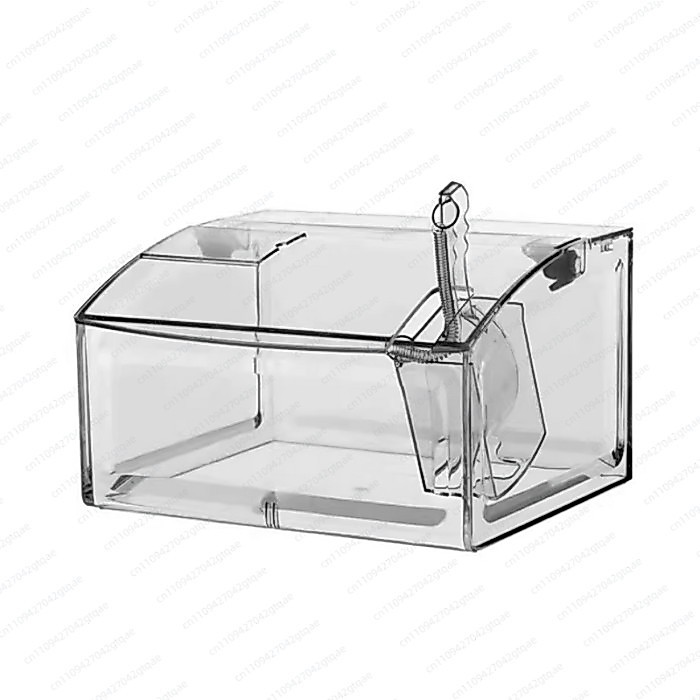 Supermarket Bulk Food Box Dry Shelf Snack Box Fully Transparent Plastic Display Custom Acrylic Box