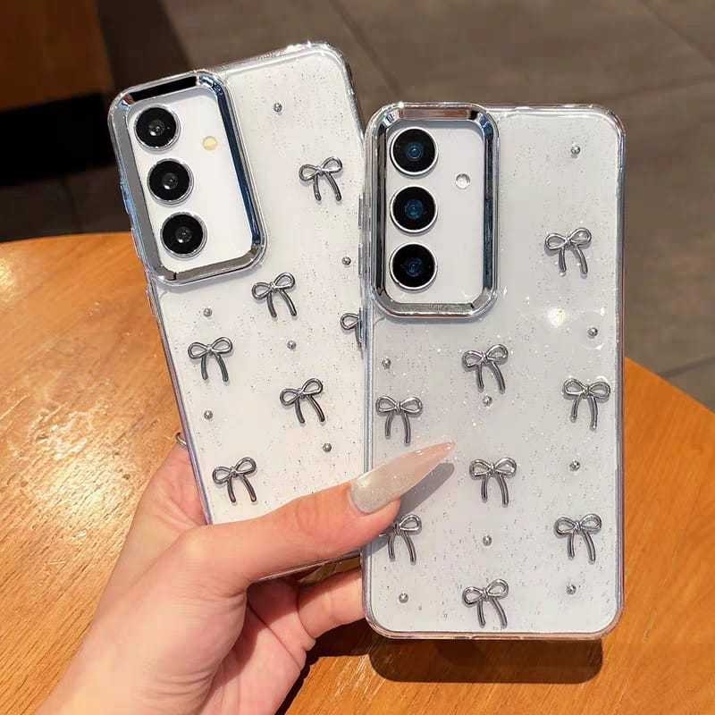 SOFT CASE HP 3D Silver Glitter VIV0 Y28 Y35 Y22 Y36 Y27S Y17 Y12 Y15 Y12i Y21 Y21S Y233S Y29 Y30 Y50