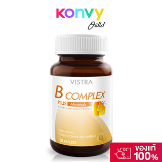 Vistra B-Complex Plus Minerals 30 Tablets Vistra B-Complex P…