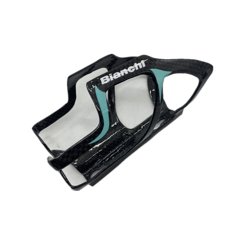 Bianchi กรงขวดสำหรับจักรยานเสือภูเขา ทำจากคาร์บอนไฟเบอร์ น้ำหนักเบา