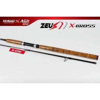 คันเบ็ด PROHUNTER x ASARI ZEUS X-CROSS 8-16 LB คันสปิ๋วปลาเกล็ด ตีตระกร้อเล็กปลานิล