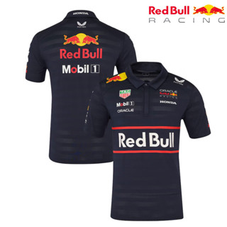 ชุดแข่งรถ F1 เสื้อโปโลผู้ชาย สไตล์ฟลีท jersey ชุดกีฬาแห้งเร็…