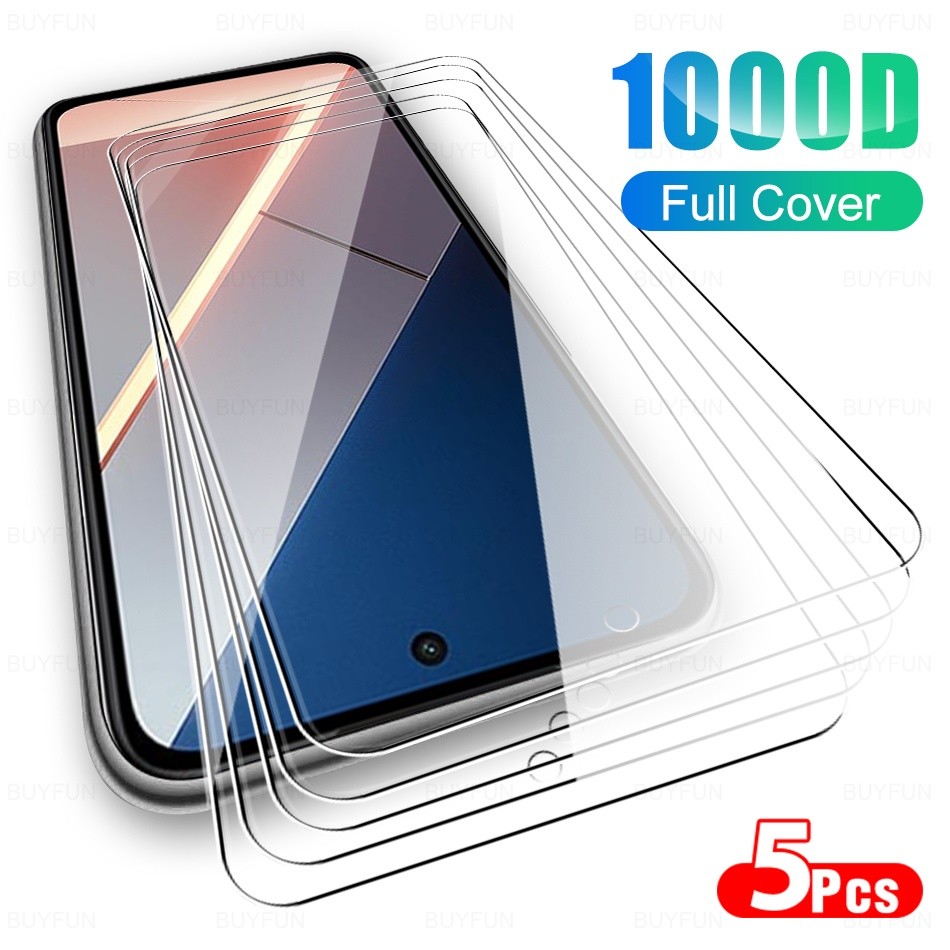 5 ชิ้นสําหรับ Xiaomi Poco M7 4G M7 Pro ฟิล์มกันรอยหน้าจอ Poco M7 5G POCO M7 m7 M7Pro