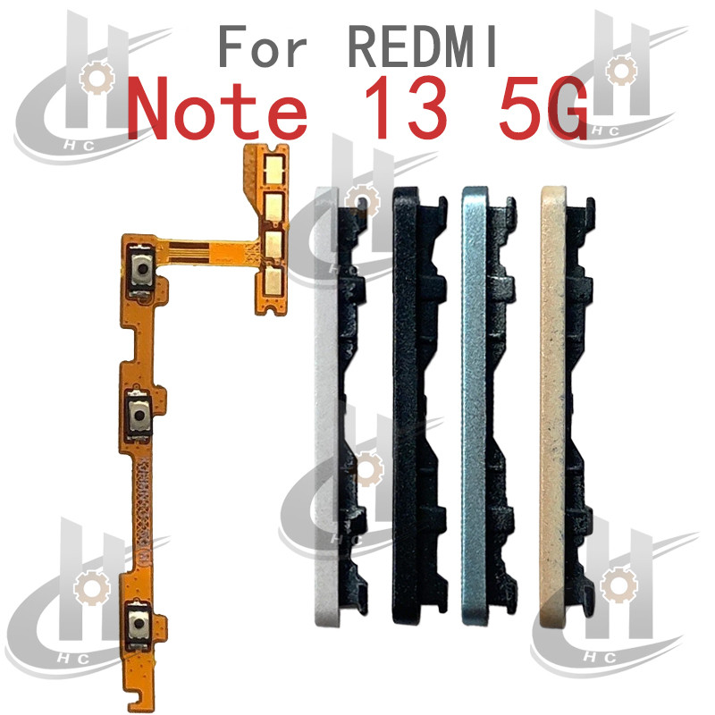 เปิดปุ่มปรับระดับเสียง flex สําหรับ Redmi Note 13 Pro Plus Pro+ 5G