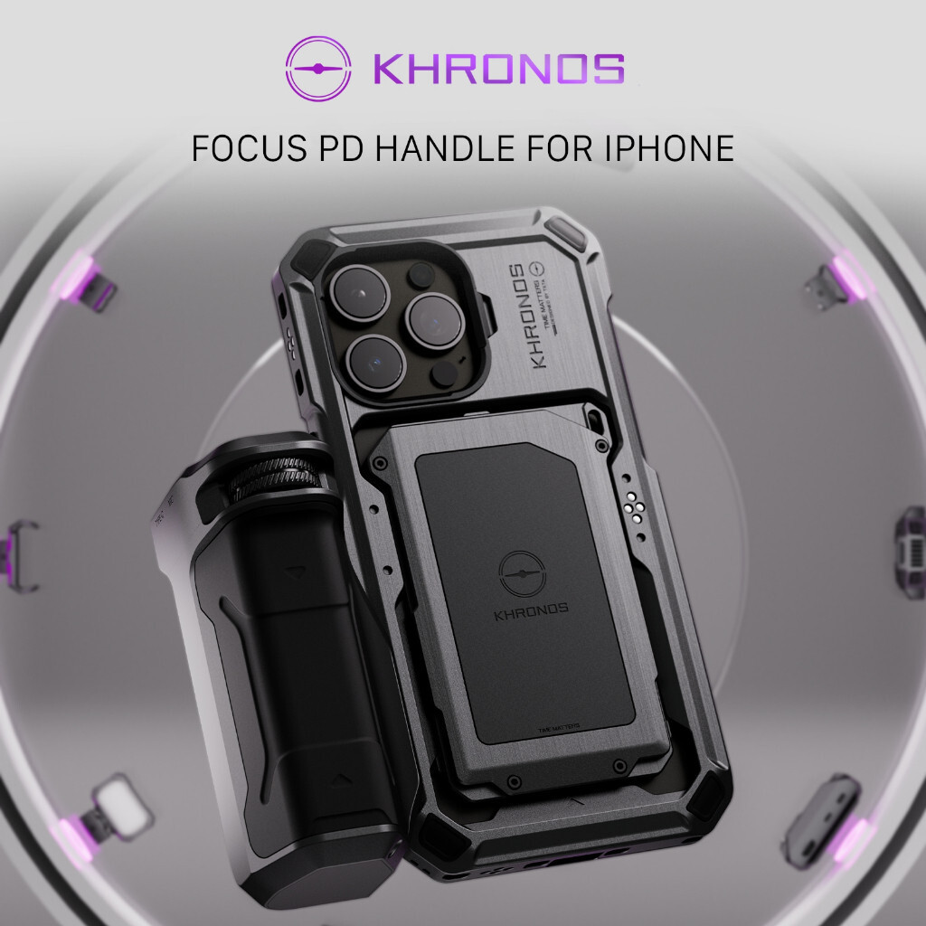 TILTA Khronos Focus PD Handle TKIPPHSG/TW สําหรับกรง iPhone 15 Pro/Pro Max Cage Control Focus และ Zo