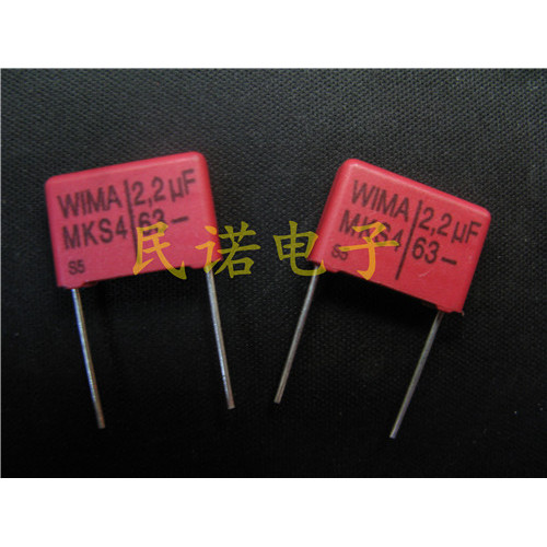 เยอรมนี WIMA WIMA MKS4 63V 225 2.2 UF Pitch 15mm