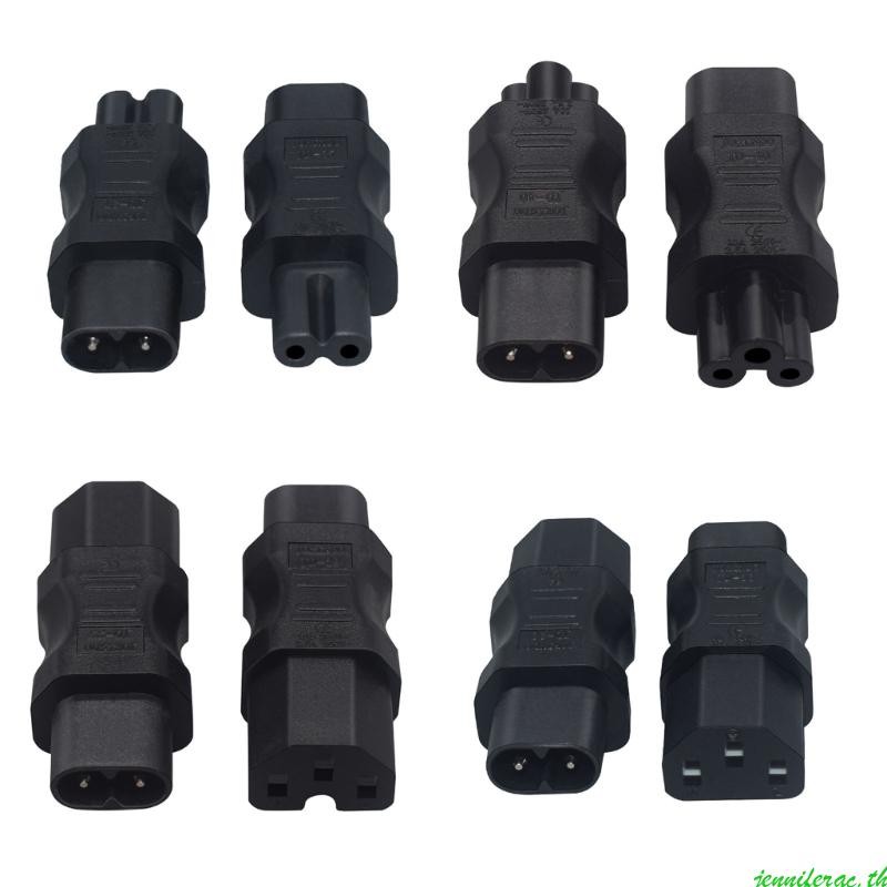 Jenniferac C7 ถึง C8 อะแดปเตอร์ตรงสายเคเบิลอะแดปเตอร์ C8 ถึง C7 C8 ถึง C13 C8 ถึง C15 C8 ถึง C5