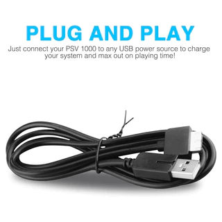 1.2M USB Data Power Charger สําหรับ PlayStation PSV1000 สายชาร์จสายไฟสําหรับ PS Vita 1000 เกมคอนโซลอะแดปเตอร์