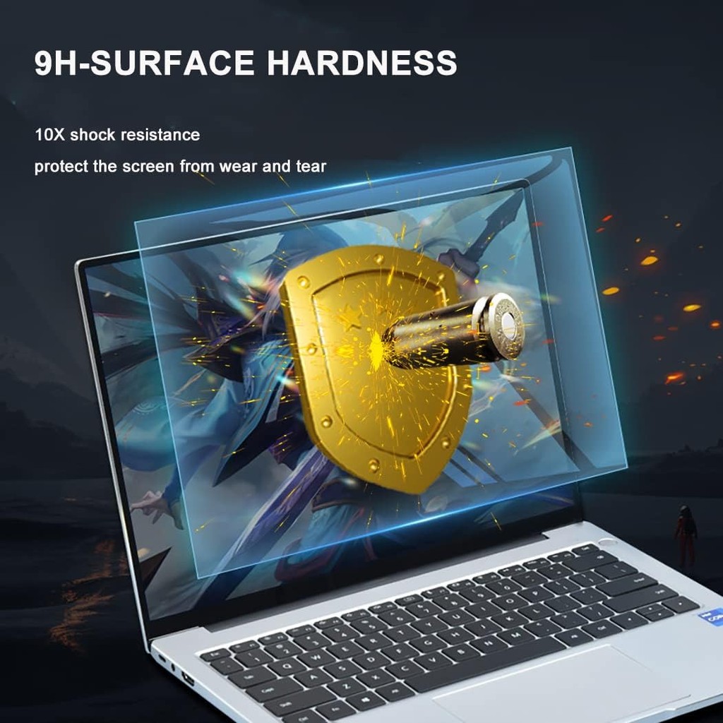 YINOVEEN 2 แพ็ค 14 นิ้วกระจกนิรภัยป้องกันหน้าจอสําหรับ Lenovo Flex 5/ Levono โยคะ 7i/ Lenovo Slim 7i