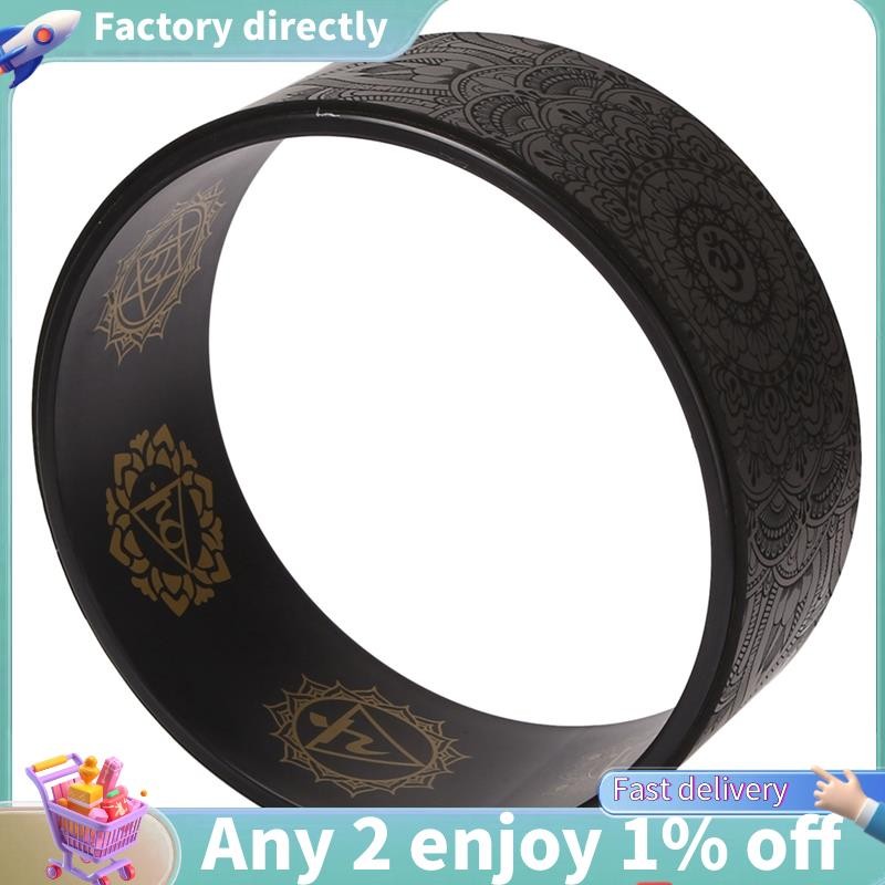 ล้อยอกา Cork ขนาด 2 PCS เพื่อยืดและเพิ่มความยืดหยุ่น ส่งเสริมท่ายากสำหรับการทำหลังแอ่นในโยกา