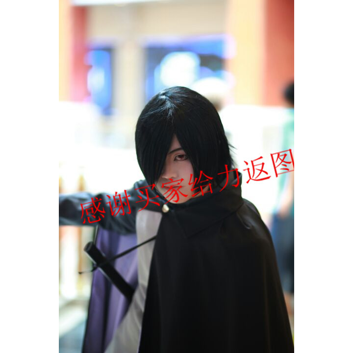 cosplay เสื้อผ้า Naruto Uchiha Sasuke พร้อมสต็อก