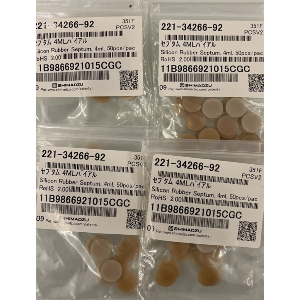 Shimajin Liquid Phase Automatic Sustor Bottle Pad 221-26718-93 221-34266-92 4ml