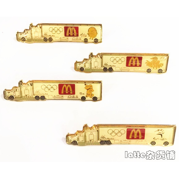 โอลิมปิกซิดนีย์ของ McDonalds Mascot Olympics Meeting Commemorative Badge pins McDonalds Olympics Bad