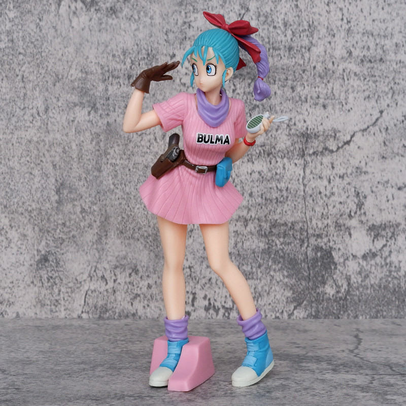 . . Super Saiyan GK First Debut Bulma Girls Bulma Model Decorative Boxed Figure Doll Model