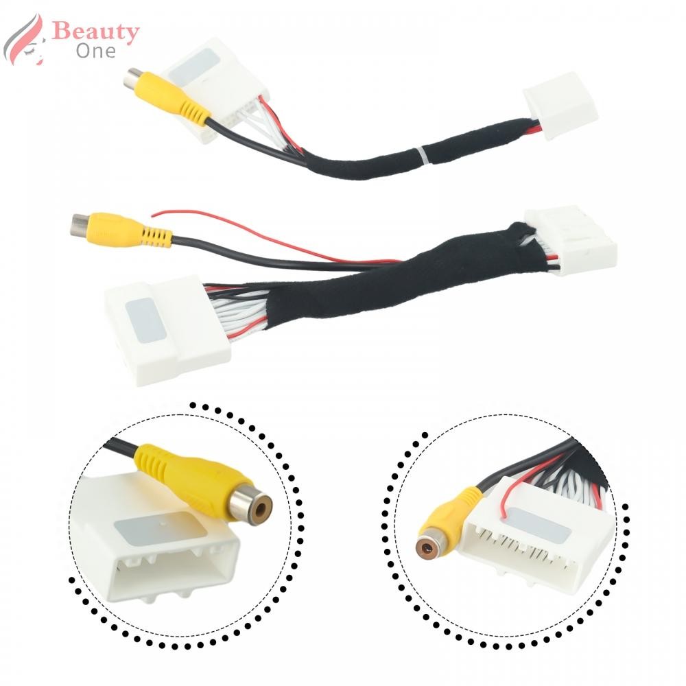 สายเคเบิลอะแดปเตอร์ 28Pin และ 24Pin สําหรับสําหรับกล้องหน้าและหลังบนยานพาหนะ Toyota