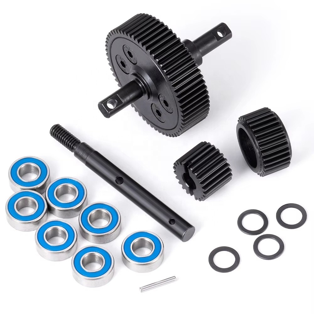 ชุดเกียร์เพลา Geaxbor โลหะพร้อมแบริ่ง | Direct Fit สําหรับ Traxxas Slash 2WD 1/10 RC รถบรรทุก