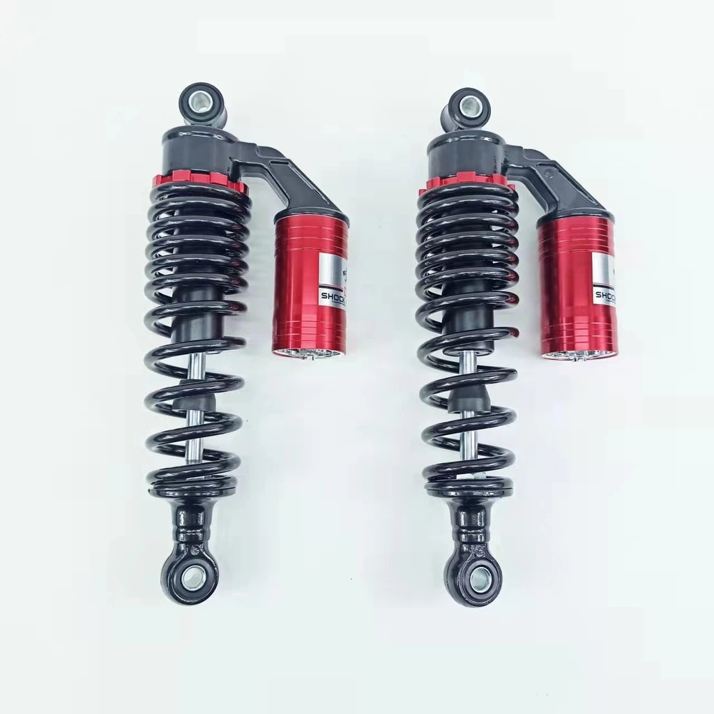 โช๊คหลังแต่ง 310/330mm เวฟ110i/เวฟ125/ดรีมซุปเปอร์คัพ/เวฟ100/เวฟ110 สปริงแดงกระปุกบรอนซ์ thumbnail 10