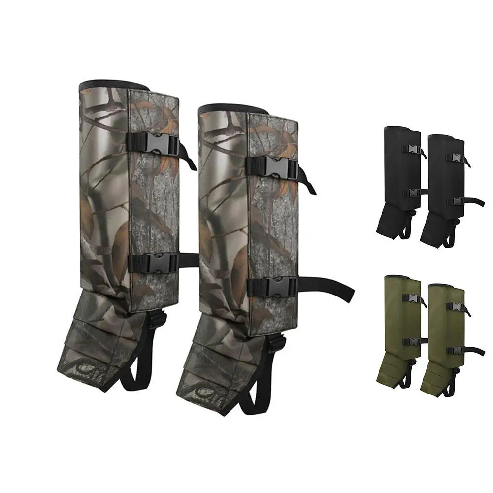 งู Gaiters Snake Guard ป้องกันการถูกงูกัดสำหรับขา ใช้งานได้ทั้งการล่าสัตว์และทำงานในฟาร์ม