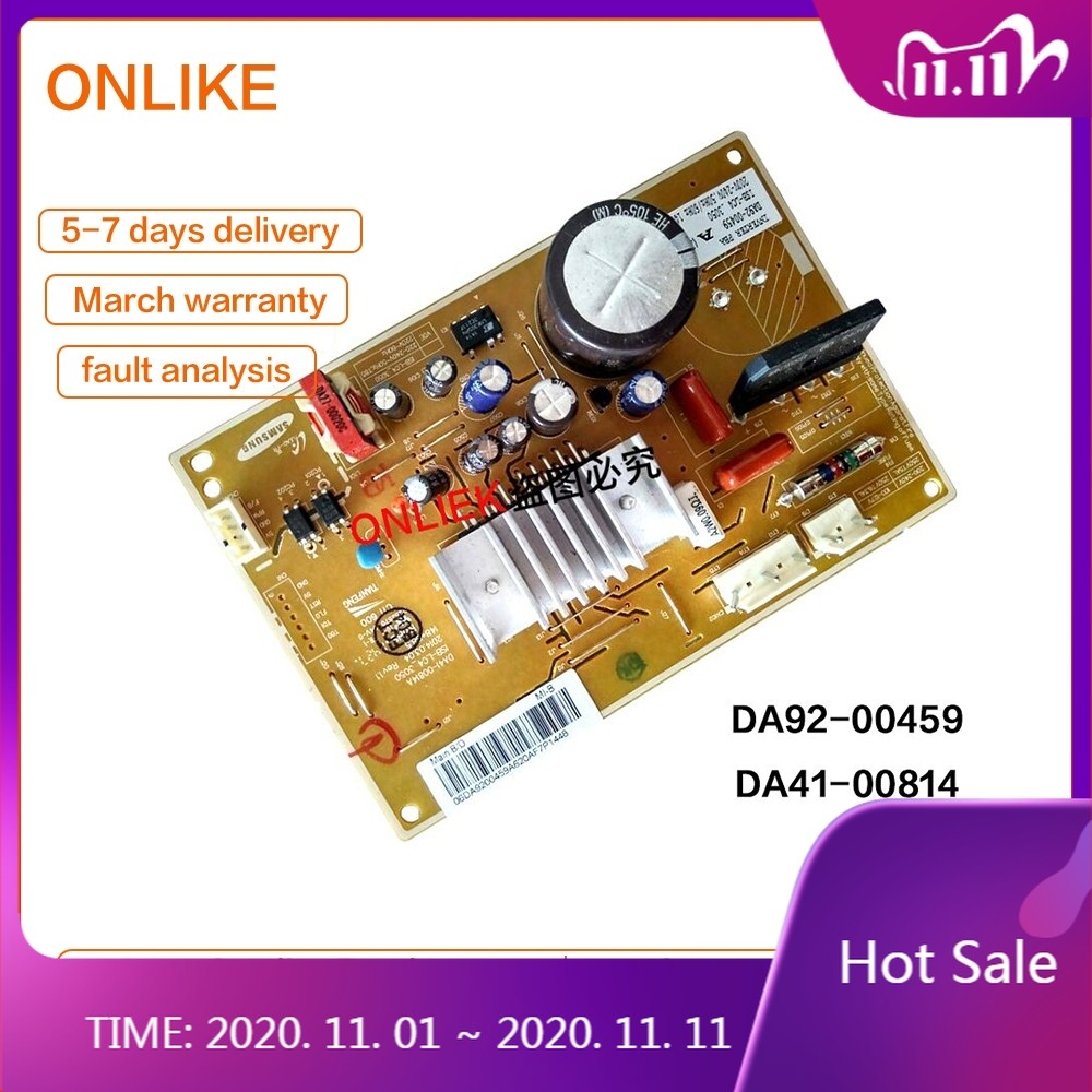 QX 100% ใหม่ ORIGINAL REFRIGERATOR DA92-459A/E/C/Y FREQUENCY CONVERSION BOARD DA41-00814A/B/C/T PCB 