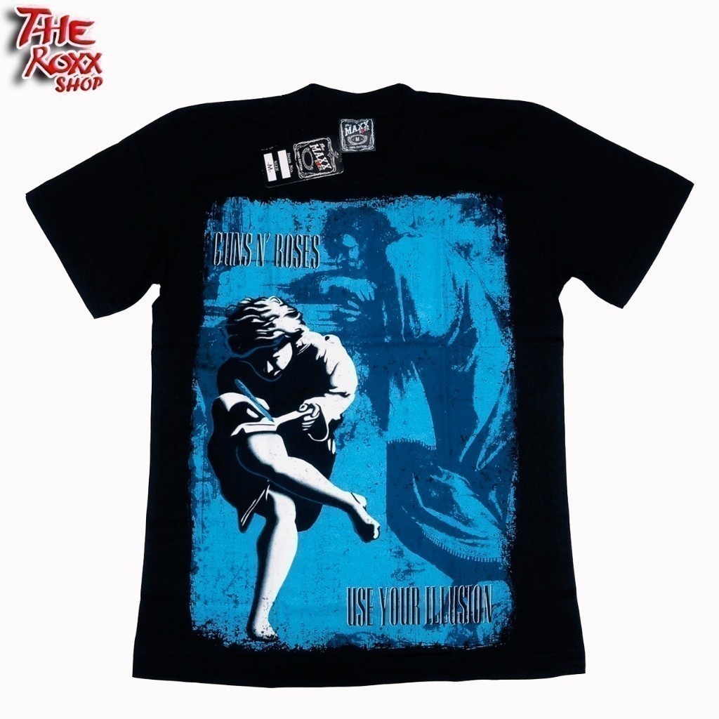 แฟชั่น 2025 Maxx Guns n Roses Tshirt / Microfiber Jersi / Jersey Sublimation / Tshirt Jersey