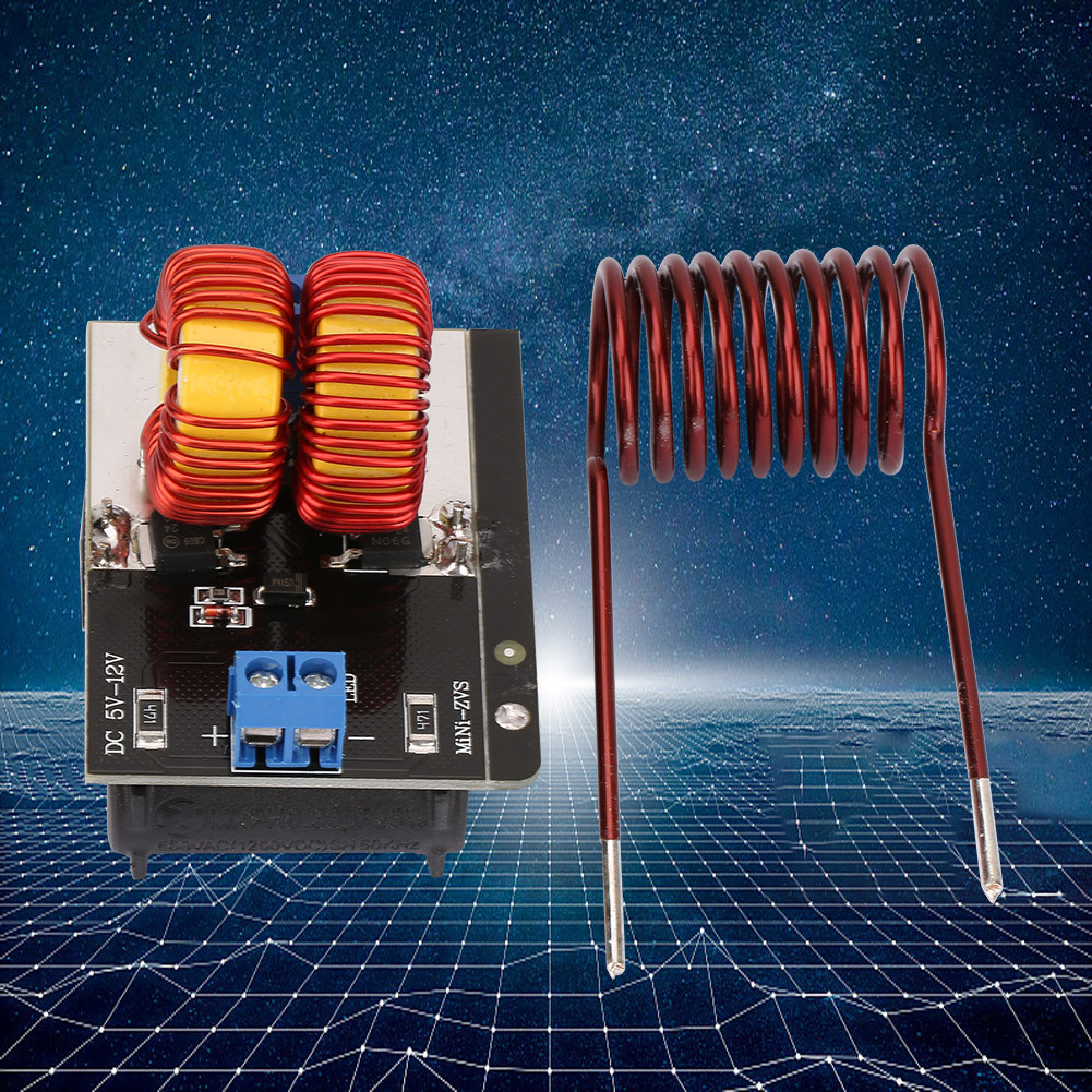 Iuxishop-ph ZVS โมดูลบอร์ดทําความร้อนแบบเหนี่ยวนําแรงดันต่ํา Flyback Driver เครื่องทําความร้อน