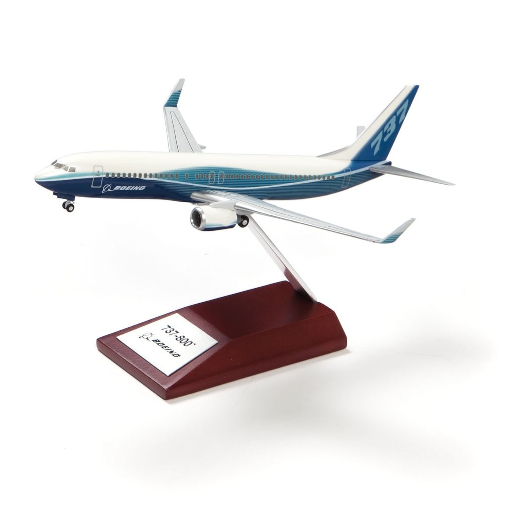 BOEING BOEING Store โรงงานเดิม 737MAX8 737-800 737-900 เรซิ่นพรีเมี่ยมรุ่น 1: 200