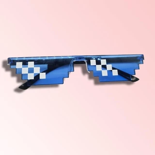 แว่นตากันแดด Mosaic Glassesคอสเพลย์อะนิเมชั่น โมเสค พิกเซล แว่นกันแดด thug life glasses